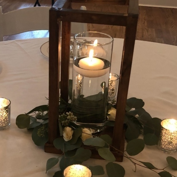 Custom Made Wooden Lantern - Picture 1 of 5